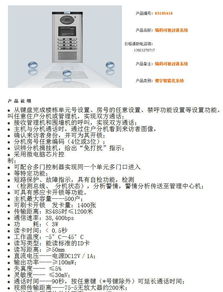 樓宇編碼可視對講系統 價格、廠家、圖片與技術服務的全方位解析